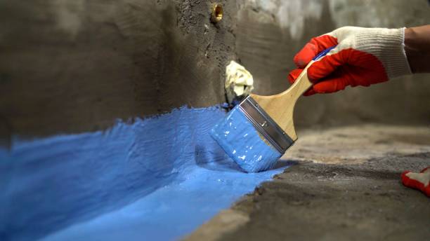 Commercial Vapor Barrier Installation project at a Brazil, IN business property by SJ Waterproofing Pros